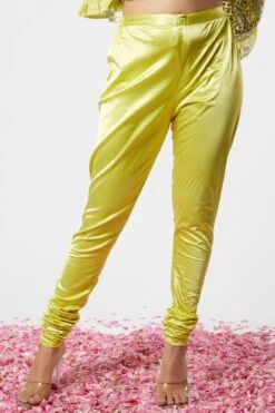 Gopi Vaid Lime Green Embroidered Anarkali Set -Inca Sales Store 115gv22 3