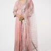 Gopi Vaid Pink Embroidered Anarkali Set -Inca Sales Store 115gv23 1
