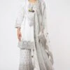 Gopi Vaid White Embroidered Sharara Set -Inca Sales Store 115gv26 1