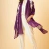 PATINE Purple Gara Embroidered Stole 2 PATINE Purple Gara Embroidered Stole -Inca Sales Store 116pat12 1
