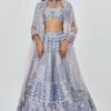 Aisha Rao Periwinkle Mirror Work Lehenga Set 2 Aisha Rao Periwinkle Mirror Work Lehenga Set -Inca Sales Store 11723ar1 1