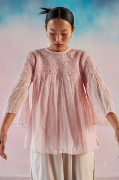 ILK Pink Cordelia Top