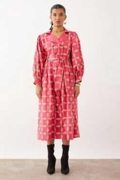 SNOB Alexis Rose Trench Style Dress