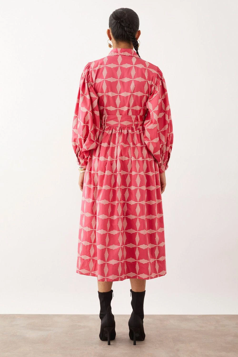 SNOB Alexis Rose Trench Style Dress 7 SNOB Alexis Rose Trench Style Dress - Image 5