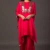 Prahnaaya Pink Hand Embroidered Kaftan Set -Inca Sales Store 118prac7 1