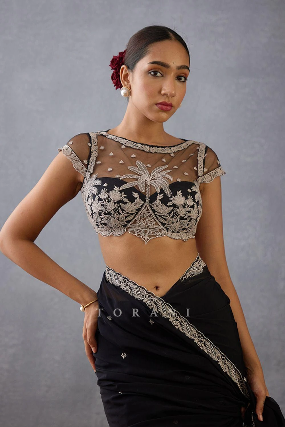 Torani Raat Rani Nora Blouse 4 Torani Raat Rani Nora Blouse - Image 2