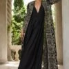 Jayanti Reddy Black Zardosi Embroidered Jacket & Jumpsuit