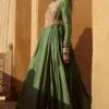 Avacara Green Zardosi Embroidered Anarkali -Inca Sales Store 1210av03 1