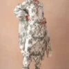 Anamika Khanna Chic Ivory Abstract & Floral Adorned Kurta Set -Inca Sales Store 12124ak18 1