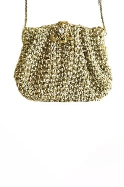 KOKOMMO Golden Colette Clutch -Inca Sales Store 124kkmm15 2