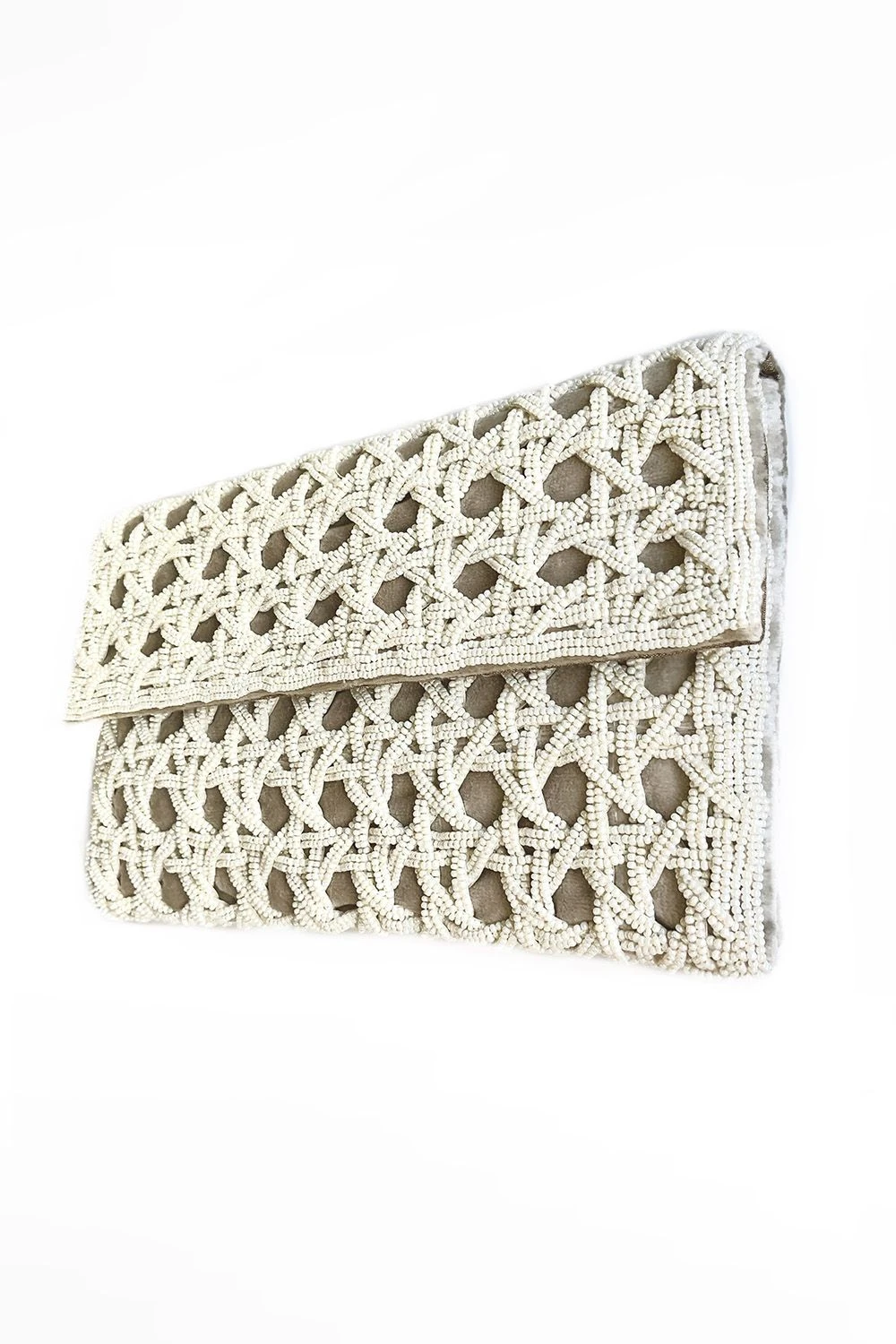 KOKOMMO Ivory Tisse Clutch 5 KOKOMMO Ivory Tisse Clutch - Image 3