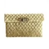 KOKOMMO Golden Velvet Embroidered Clutch -Inca Sales Store 124kkmm3 1