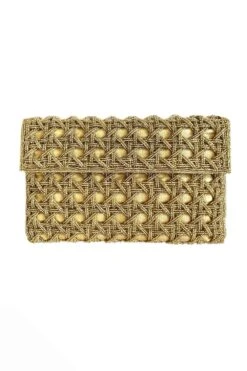 KOKOMMO Golden Tisse Clutch