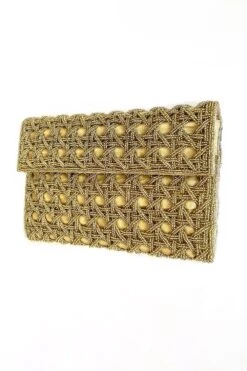 KOKOMMO Golden Tisse Clutch -Inca Sales Store 124kkmm8 3
