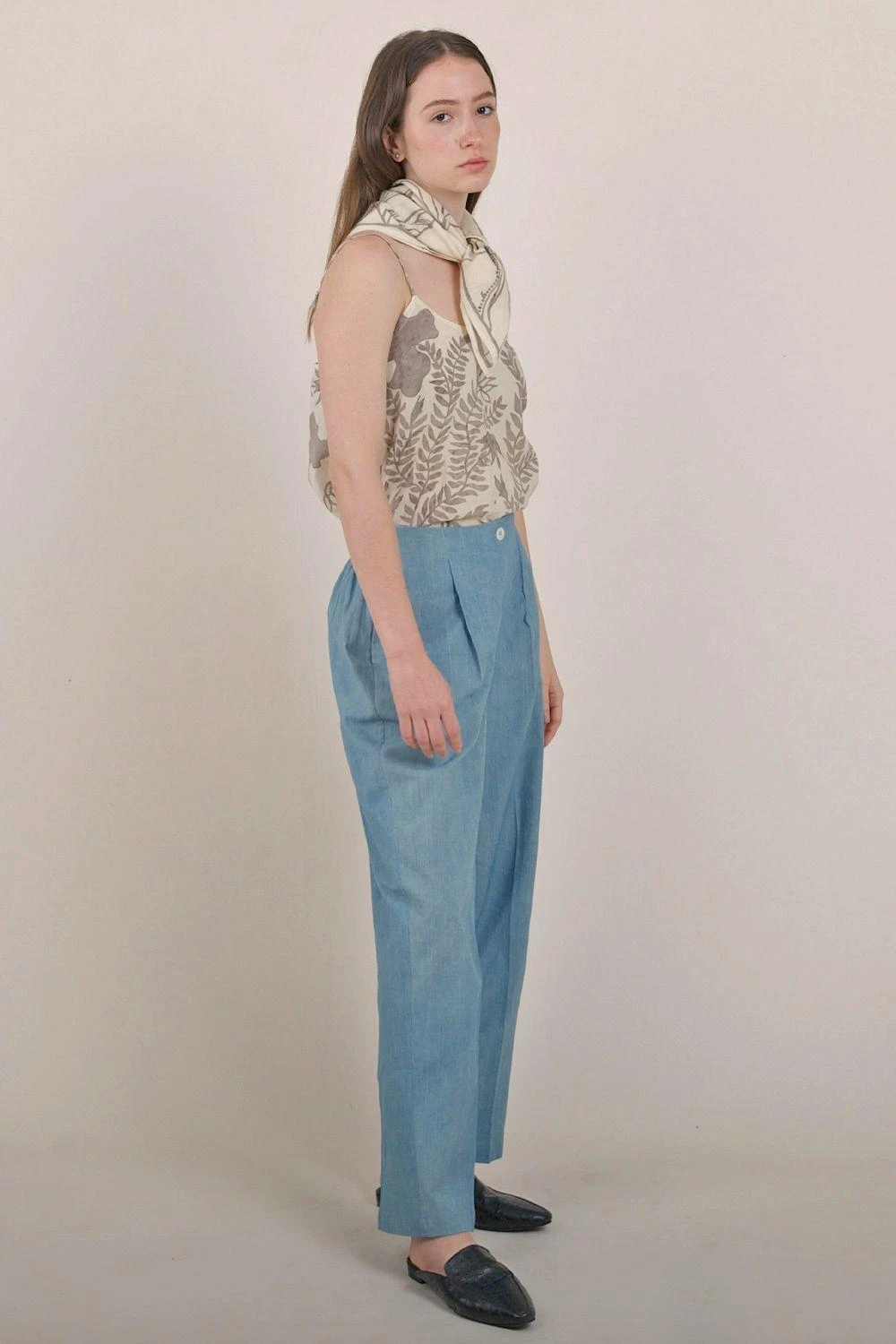 NAMBI-KAI Periwinkle Trousers 4 NAMBI-KAI Periwinkle Trousers - Image 2