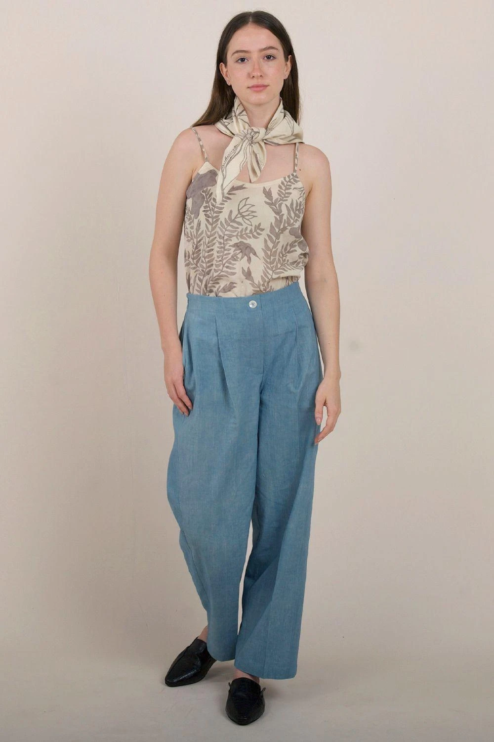 NAMBI-KAI Periwinkle Trousers 5 NAMBI-KAI Periwinkle Trousers - Image 3