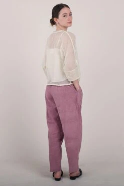 NAMBI-KAI Whisper White Blouse -Inca Sales Store 12623nr8 3