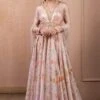 Tarun Tahiliani Blush Floral Anarkali Set -Inca Sales Store 12623tt28 1