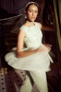 Devika Bhayana Vega Embellished Peplum & Flared Pants -Inca Sales Store 1303db16 3