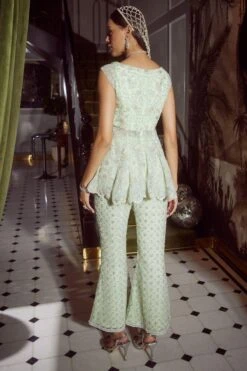 Devika Bhayana Vega Embellished Peplum & Flared Pants -Inca Sales Store 1303db16 6