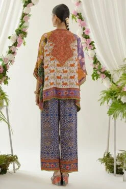 Rajdeep Ranawat Red Ramona V-neck Poncho -Inca Sales Store 1303rr36 7 1