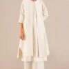 AMPM Afza Timeless Ivory Chanderi Jacket Set -Inca Sales Store 131223ampm3 1