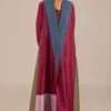 AMPM Bahaar Mulberry Cotton-Silk Abaya Set -Inca Sales Store 131223ampm7 1