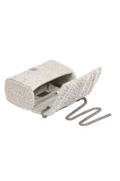 Lovetobag Ivory Viera Hand Embellished Clutch -Inca Sales Store 132lv15 4