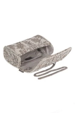 Lovetobag Grey Hand Embellished Siah Clutch 9 Lovetobag Grey Hand Embellished Siah Clutch -Inca Sales Store 132lv3 3