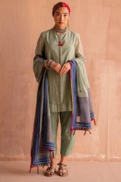 Swatti Kapoor Pink Handblock Printed Headband