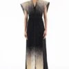 Richa Khemka Black & Gold Ombre Jumpsuit -Inca Sales Store 13723rk23 1