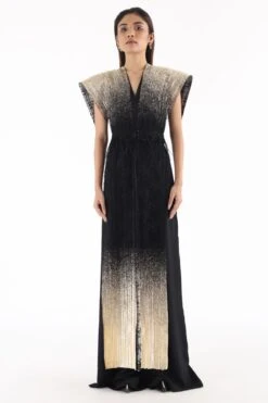 Richa Khemka Black & Gold Ombre Jumpsuit
