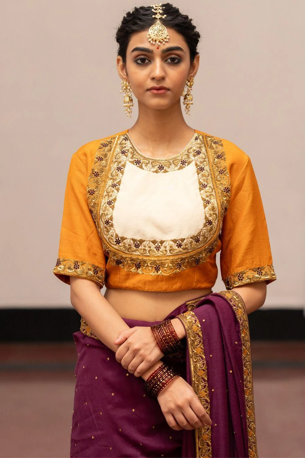 Mimamsaa Kameshwari Embellished Blouse 3 Mimamsaa Kameshwari Embellished Blouse