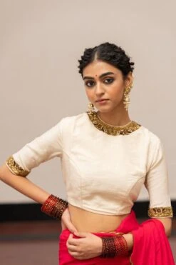 Mimamsaa Kamal Naini Embellished Blouse -Inca Sales Store 13923mm4 2