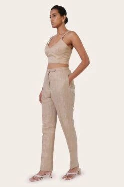 November Noon Khanij Silver Zari Pants -Inca Sales Store 13923nn7 2