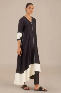 AMPM Black Hayat Kurta Set -Inca Sales Store 141123ampm27 4