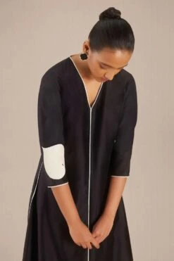 AMPM Black Hayat Kurta Set -Inca Sales Store 141123ampm27 5