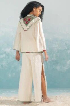 Ikai Ivory Nile Cutwork Top -Inca Sales Store 1411ik1 5