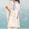 Ikai Ivory Nile Multi Applique Kaftan -Inca Sales Store 1411ik22 1