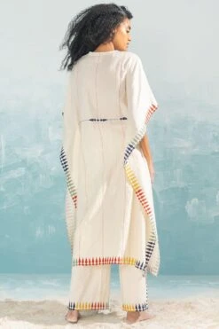 Ikai Ivory Nile Multi Applique Kaftan -Inca Sales Store 1411ik22 5