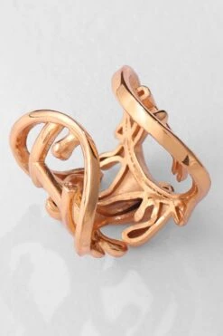 Outhouse Gold Crossover Ring 13 Outhouse Gold Crossover Ring -Inca Sales Store 1411oh13 6