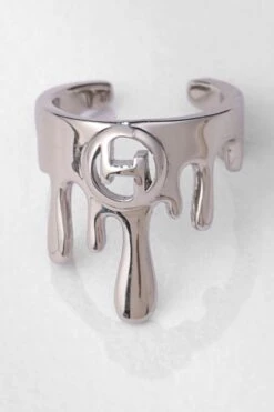 Outhouse Silver Midi Ring