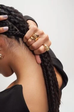 Outhouse Gold Molten Ring -Inca Sales Store 1411oh18 3