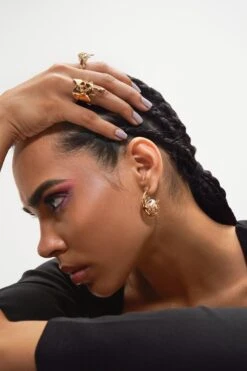 Outhouse Gold Molten Ring -Inca Sales Store 1411oh18 4