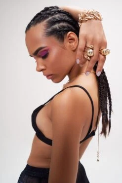 Outhouse Gold River Rose Hand Cuff