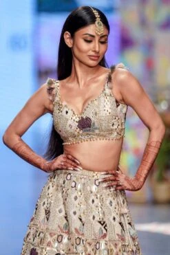 Payal Singhal Off White Embellished Lehenga Set 12 Payal Singhal Off White Embellished Lehenga Set -Inca Sales Store 1411ps41 5