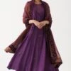 Rhua Purple Nida Anarkali Set -Inca Sales Store 1411rhua11 1