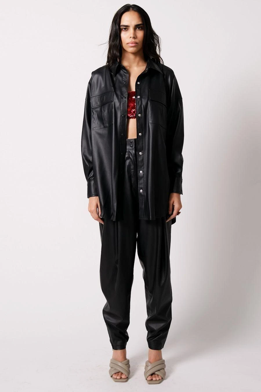 431-88 By Shweta Kapur Fuchsia Rose Blouse 3 431-88 By Shweta Kapur Fuchsia Rose Blouse