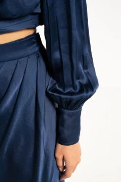 APZ Prussian Topaz Draped Skirt -Inca Sales Store 1412apz12 3