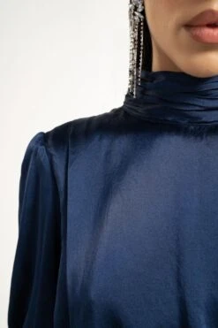 APZ Prussian Topaz Draped Skirt -Inca Sales Store 1412apz12 4